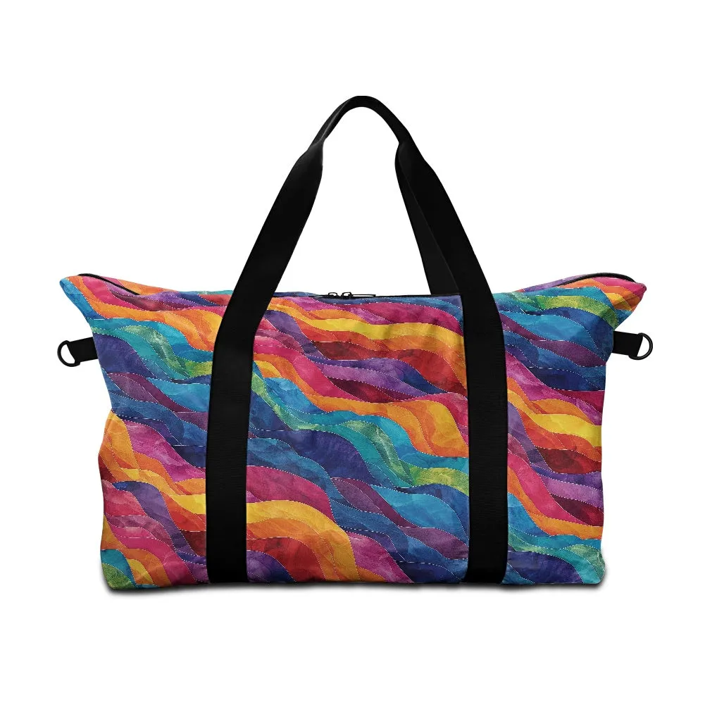 Nature-Inspired Rainbow ocean-themed Lightweight luggage