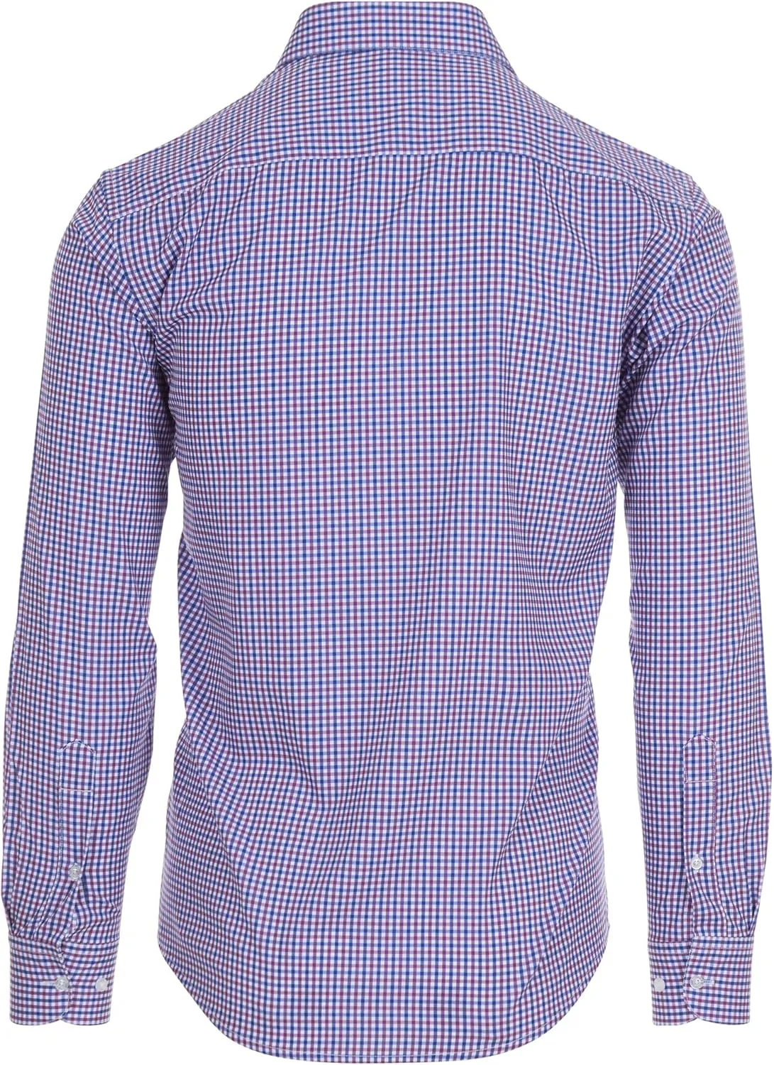 NAUTICA Slim Fit Mens Dress Shirts Long Sleeve Button Down Wrinkle Free Formal 4-Way Stretch