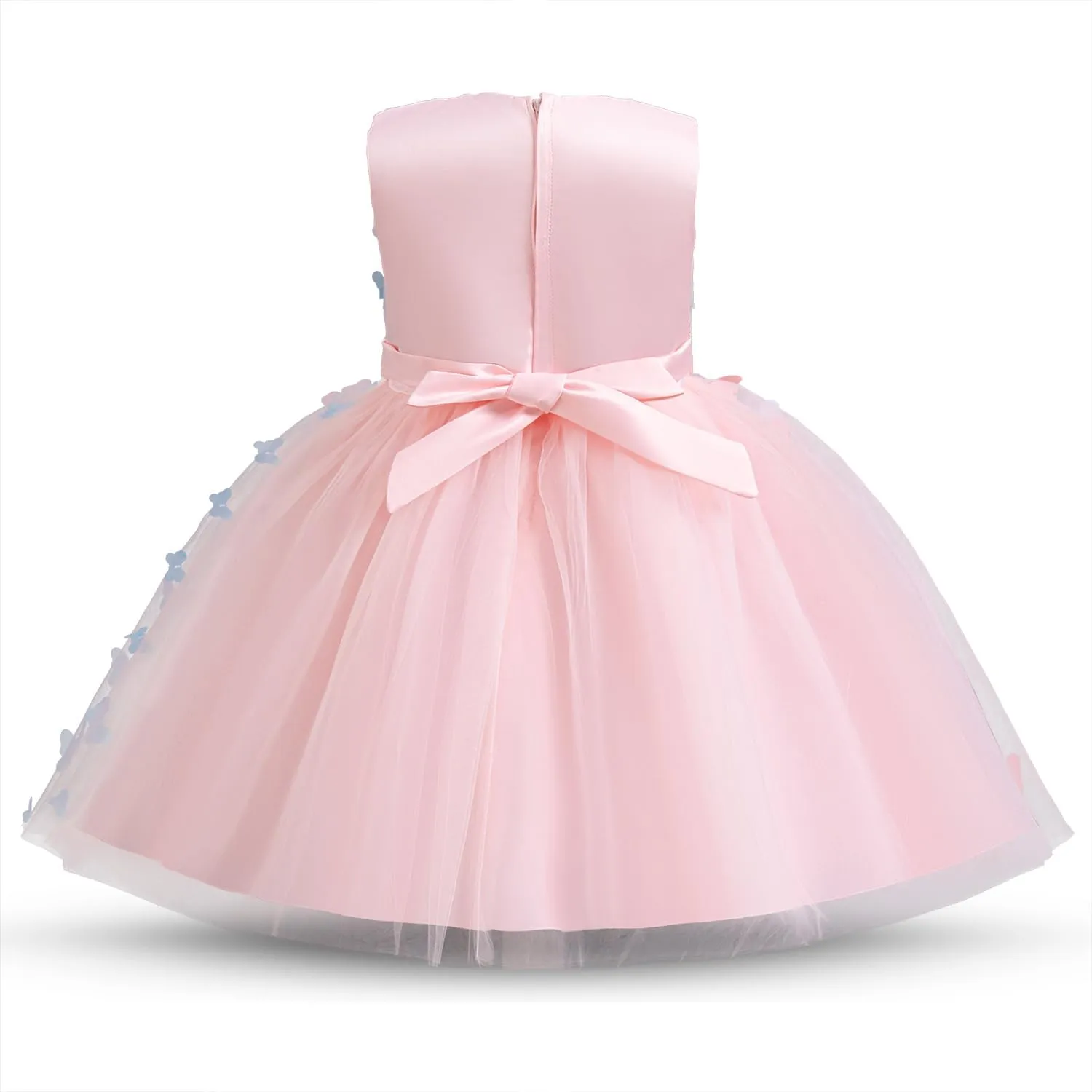 Nileafes Flower Girl Princess Dresses Birthday Party Ball Gown