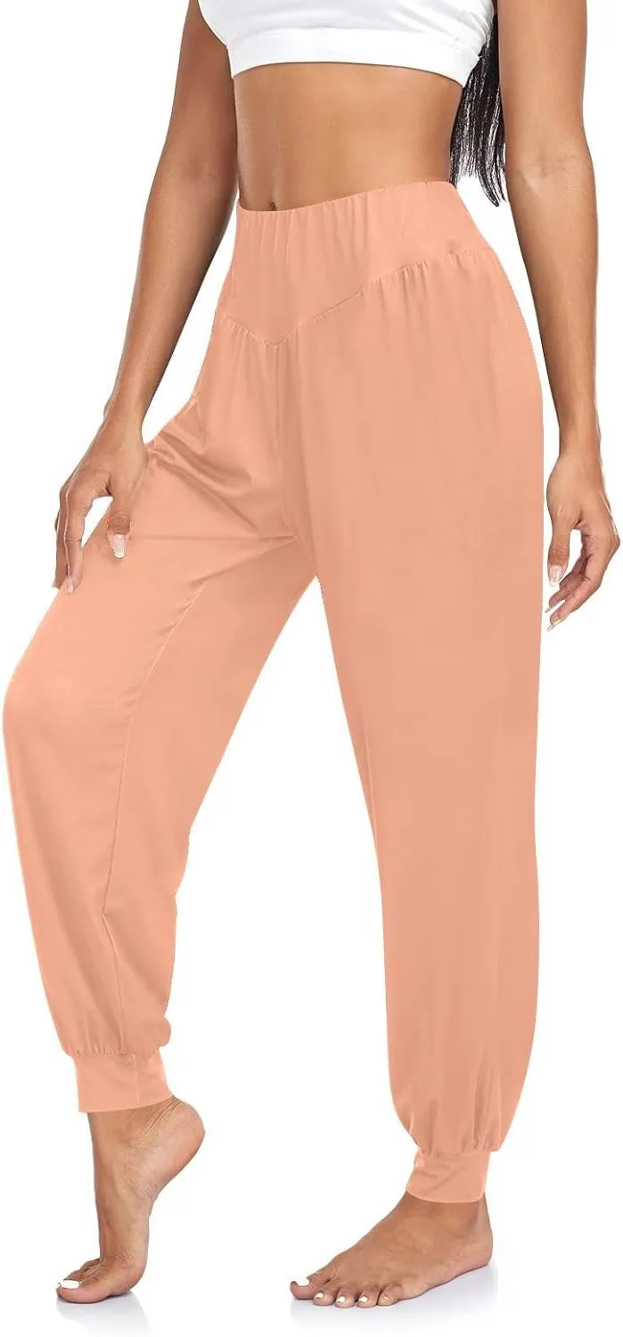 ODAWA Vermilion Womans Sweatpants Loose Workout Joggers Pants Yoga Dance Pants