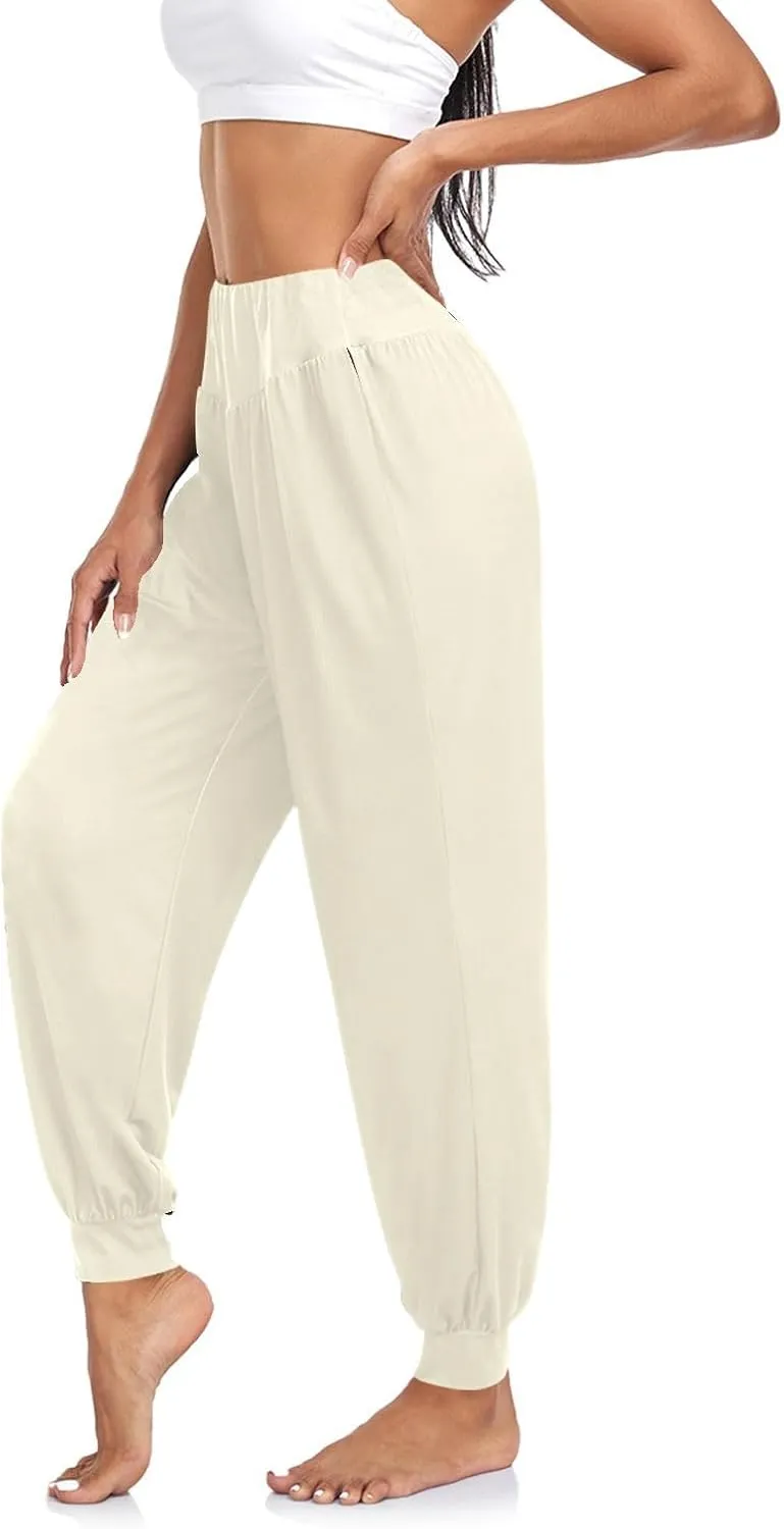 ODAWA Vermilion Womans Sweatpants Loose Workout Joggers Pants Yoga Dance Pants