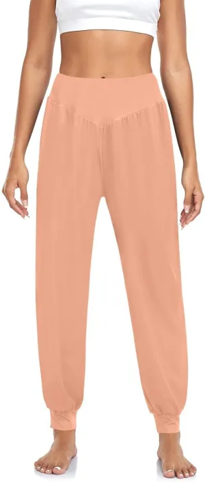 ODAWA Vermilion Womans Sweatpants Loose Workout Joggers Pants Yoga Dance Pants
