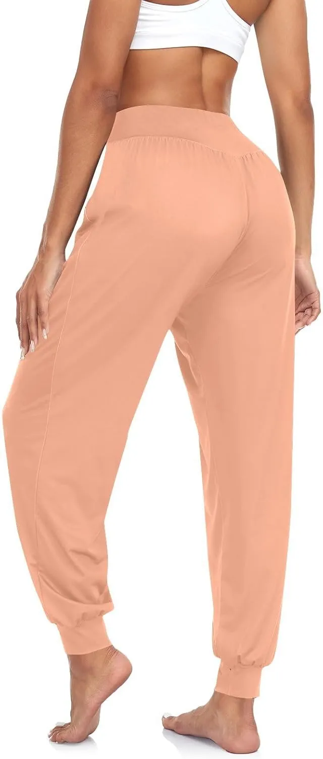 ODAWA Vermilion Womans Sweatpants Loose Workout Joggers Pants Yoga Dance Pants