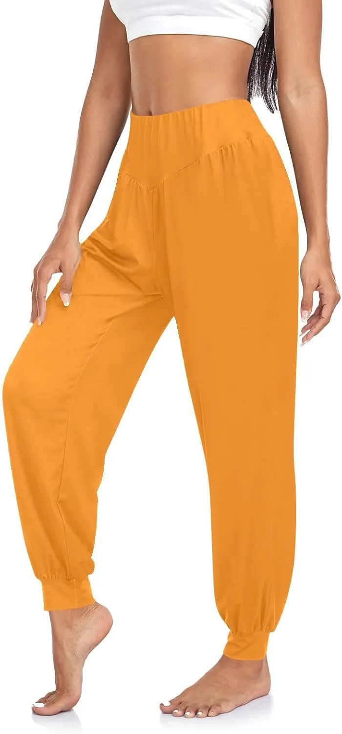 ODAWA Vermilion Womans Sweatpants Loose Workout Joggers Pants Yoga Dance Pants