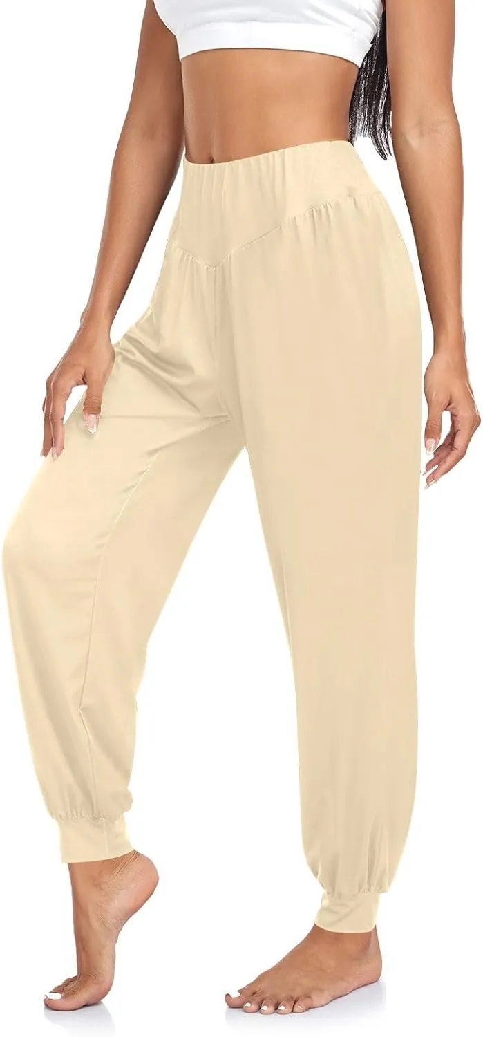 ODAWA Vermilion Womans Sweatpants Loose Workout Joggers Pants Yoga Dance Pants
