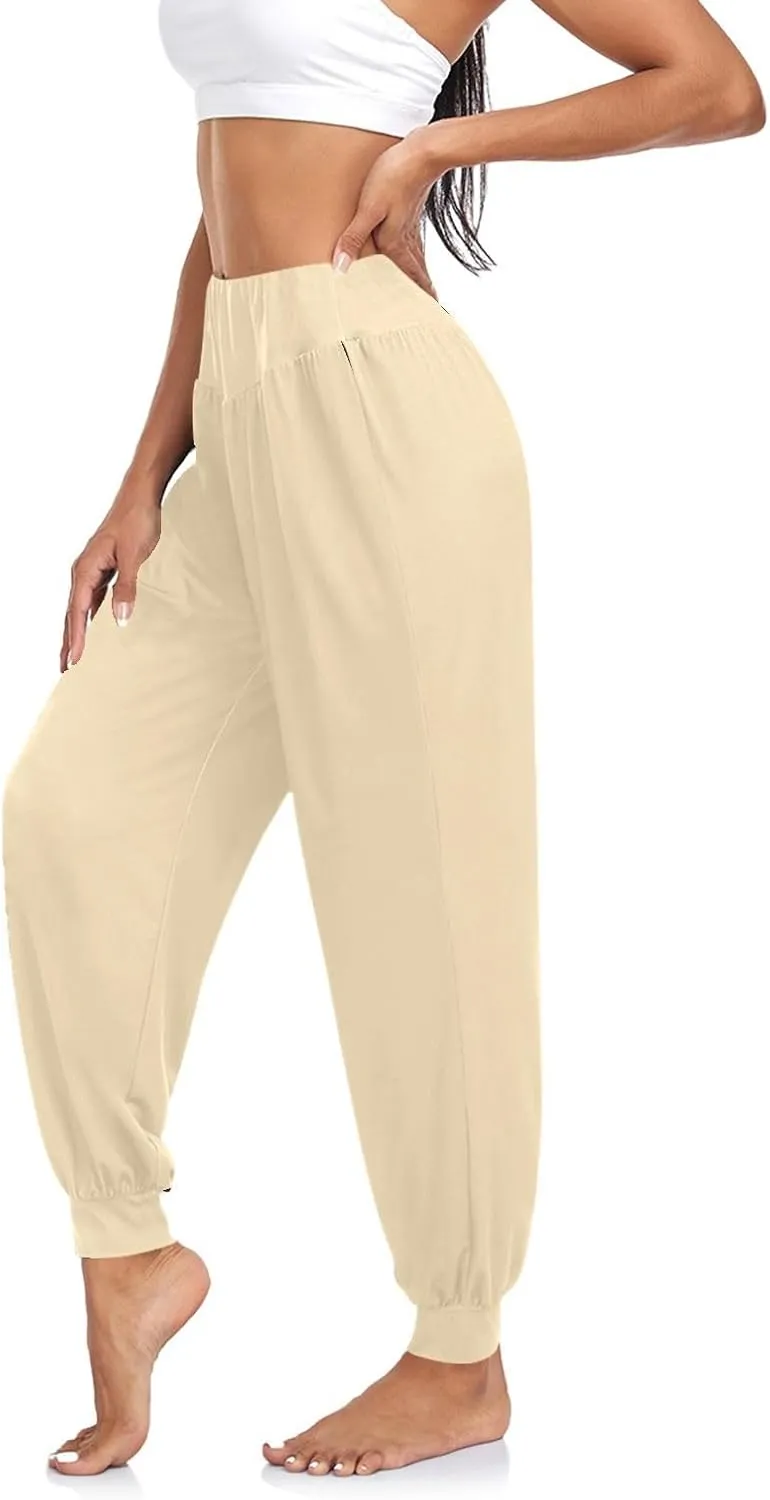 ODAWA Vermilion Womans Sweatpants Loose Workout Joggers Pants Yoga Dance Pants