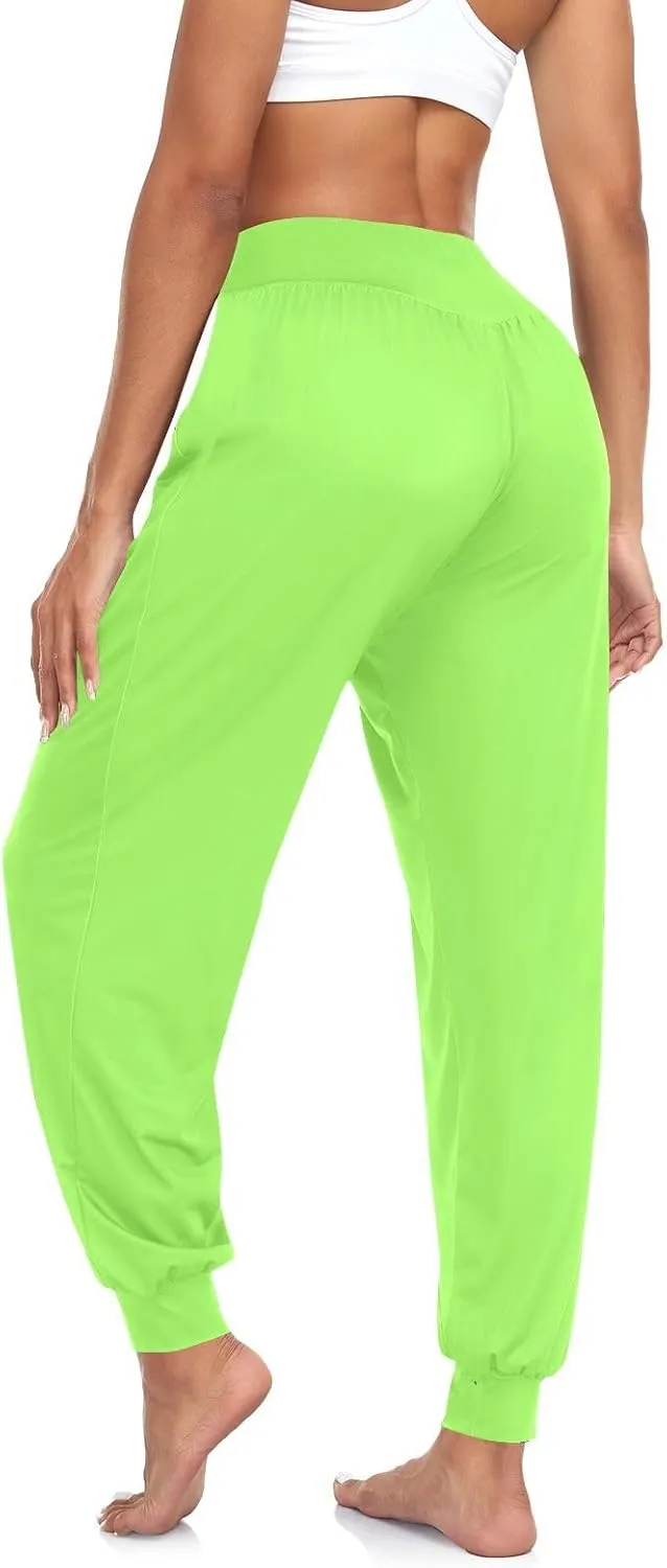 ODAWA Vermilion Womans Sweatpants Loose Workout Joggers Pants Yoga Dance Pants