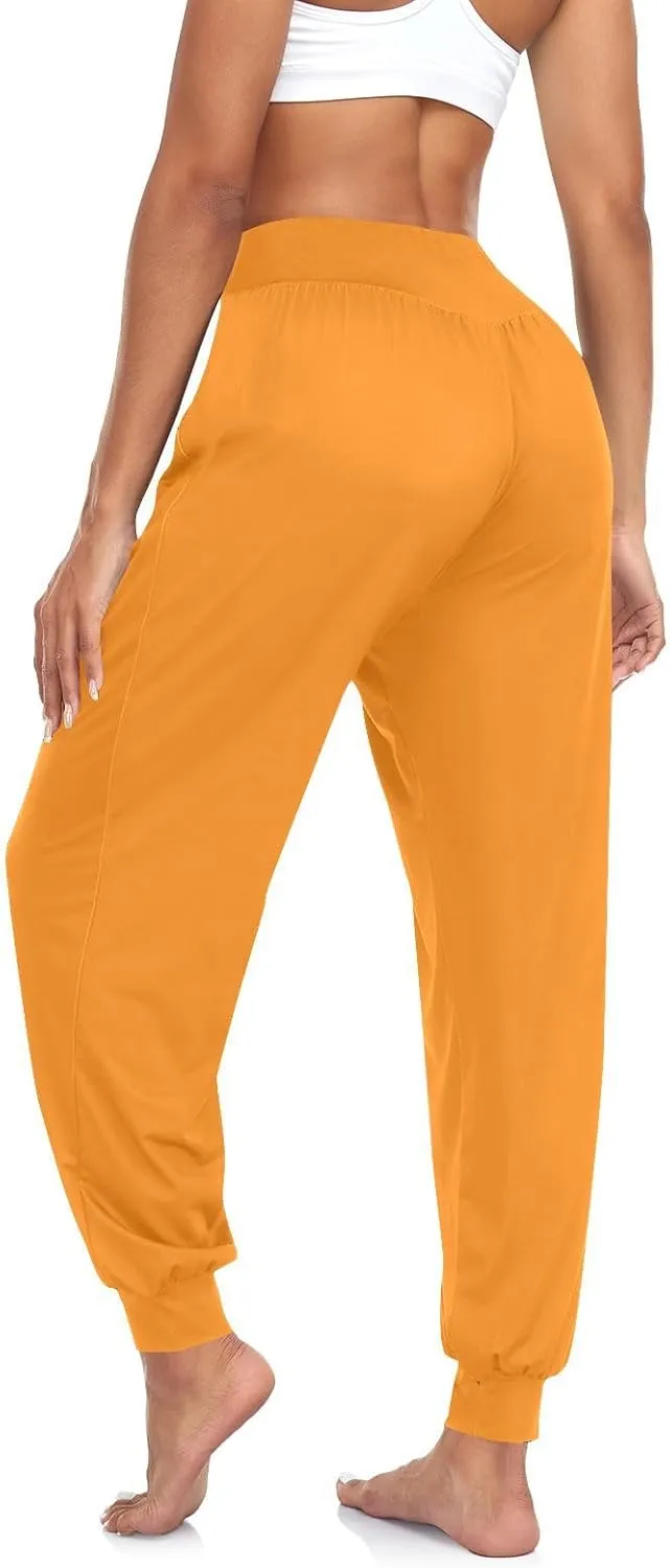 ODAWA Vermilion Womans Sweatpants Loose Workout Joggers Pants Yoga Dance Pants