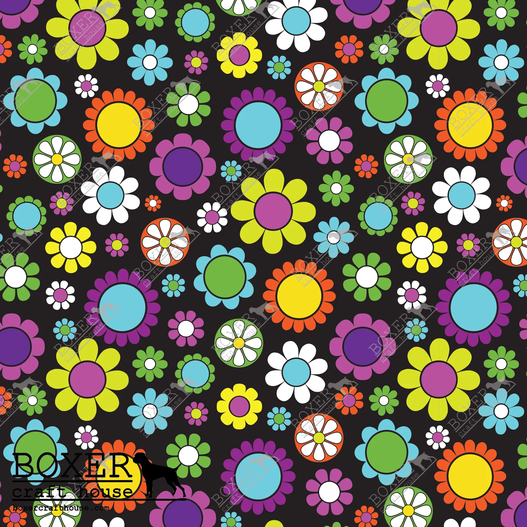 Paisley Flowers Groovy Flowers LG