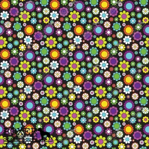 Paisley Flowers Groovy Flowers