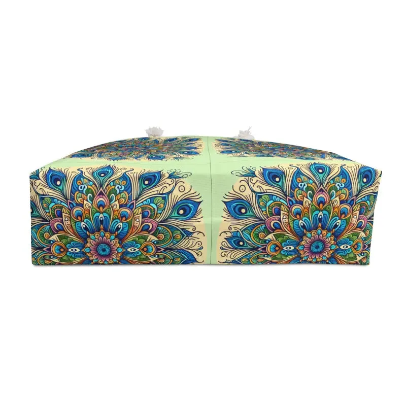 Peacock Paradise Weekender Tote for Stylish Getaways