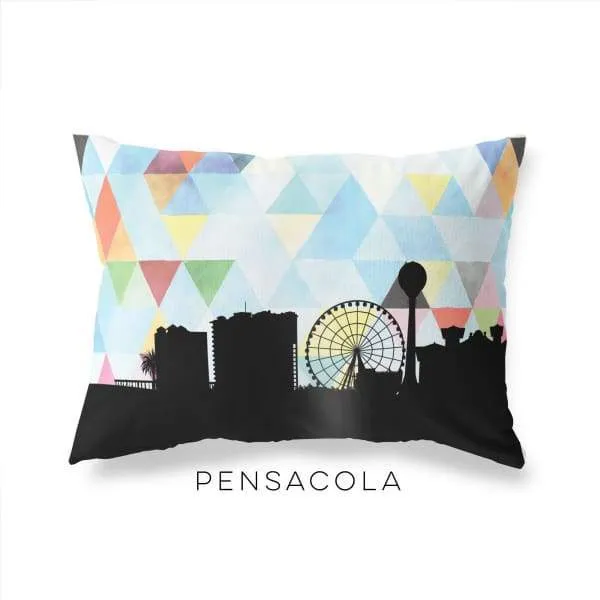 Pensacola, Florida geometric skyline