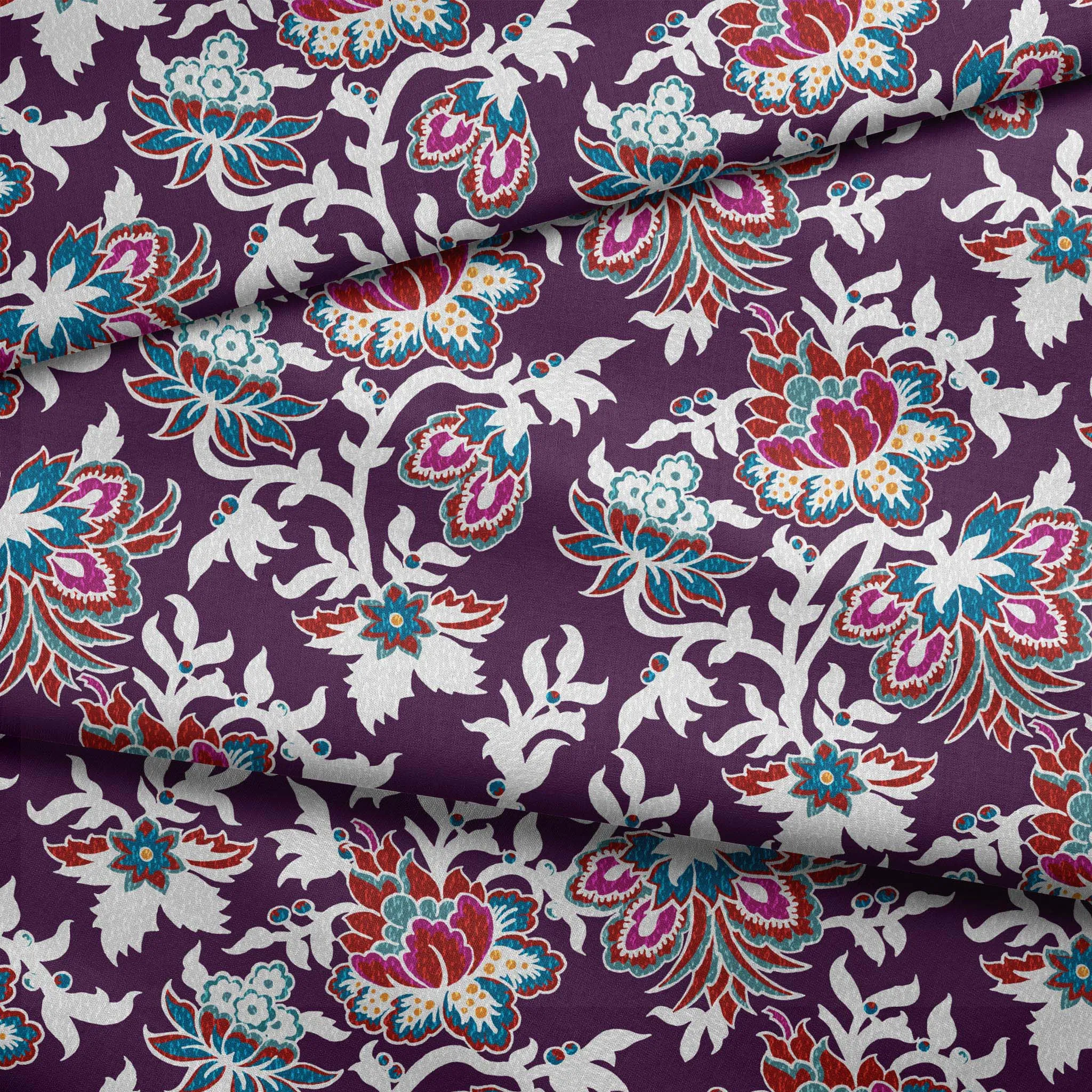 Petal to the Metal - Dramatic Floral Fabric
