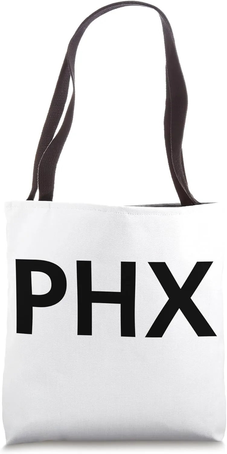 PHX Airport Code-Phoenix Sky Harbor Travel Apparel Tote Bag