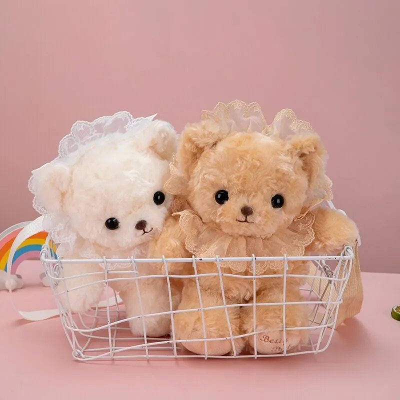 Plush bear backpack    HA1493