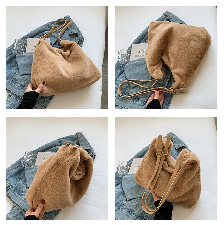 Plush Shoulder Bag