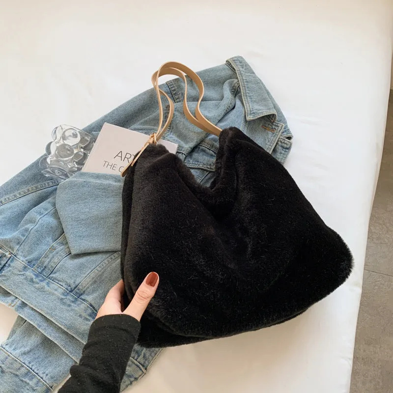 Plush Shoulder Bag