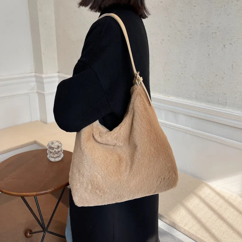 Plush Shoulder Bag