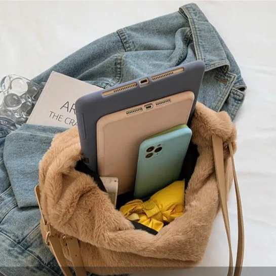 Plush Shoulder Bag