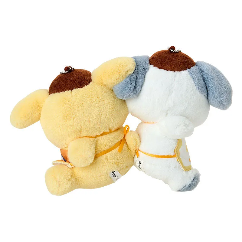 Pompompurim Yoshitoku Retro Plush Toy Collection x Sanrio Characters Mascot Plush Pair