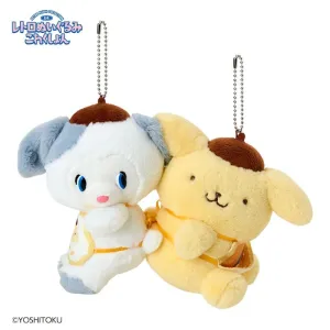 Pompompurim Yoshitoku Retro Plush Toy Collection x Sanrio Characters Mascot Plush Pair