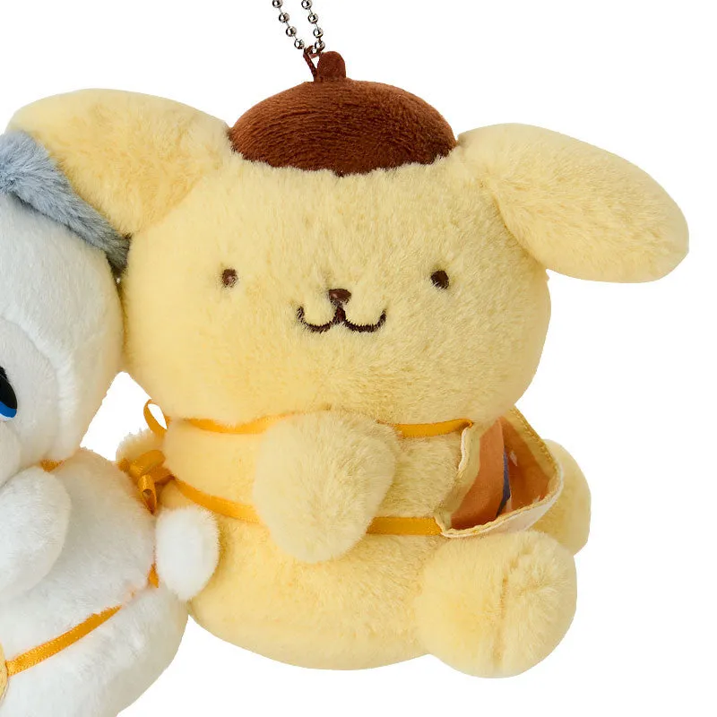 Pompompurim Yoshitoku Retro Plush Toy Collection x Sanrio Characters Mascot Plush Pair