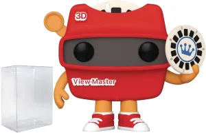 POP Retro Toys: View-Master Funko Vinyl Figure (Bundled with Compatible Box Protector Case), Multicolor, 3.75 inches