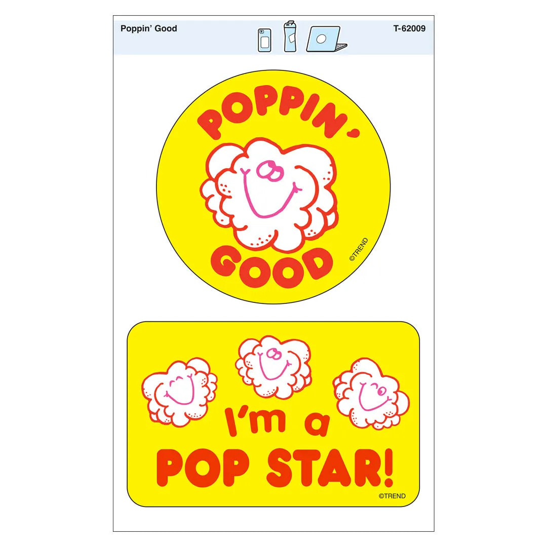 Poppin' Good Vinyl Stickers