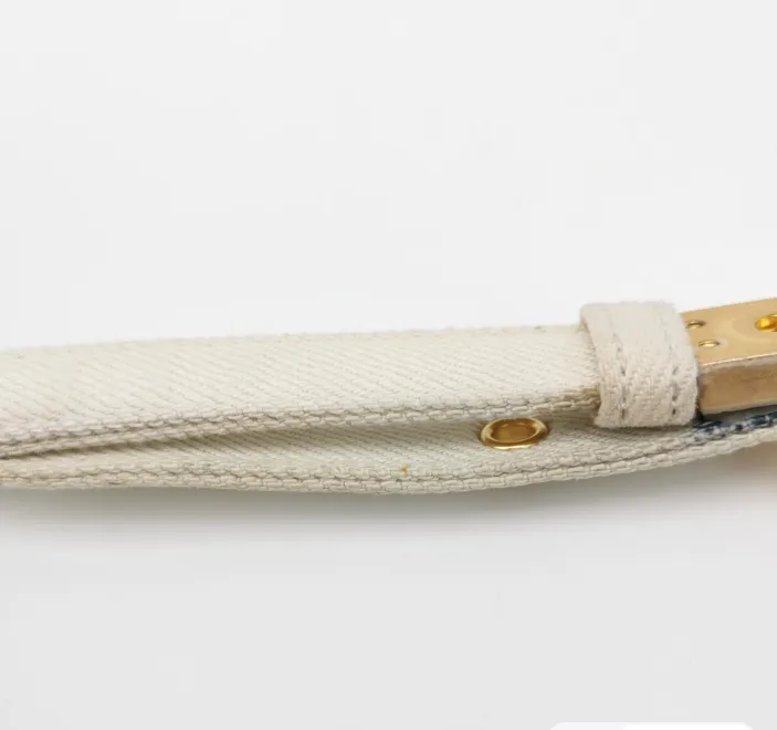 Preloved Dior Caro cannage canvas crossbody bag white 20cm*12cm*7cm 097840600327