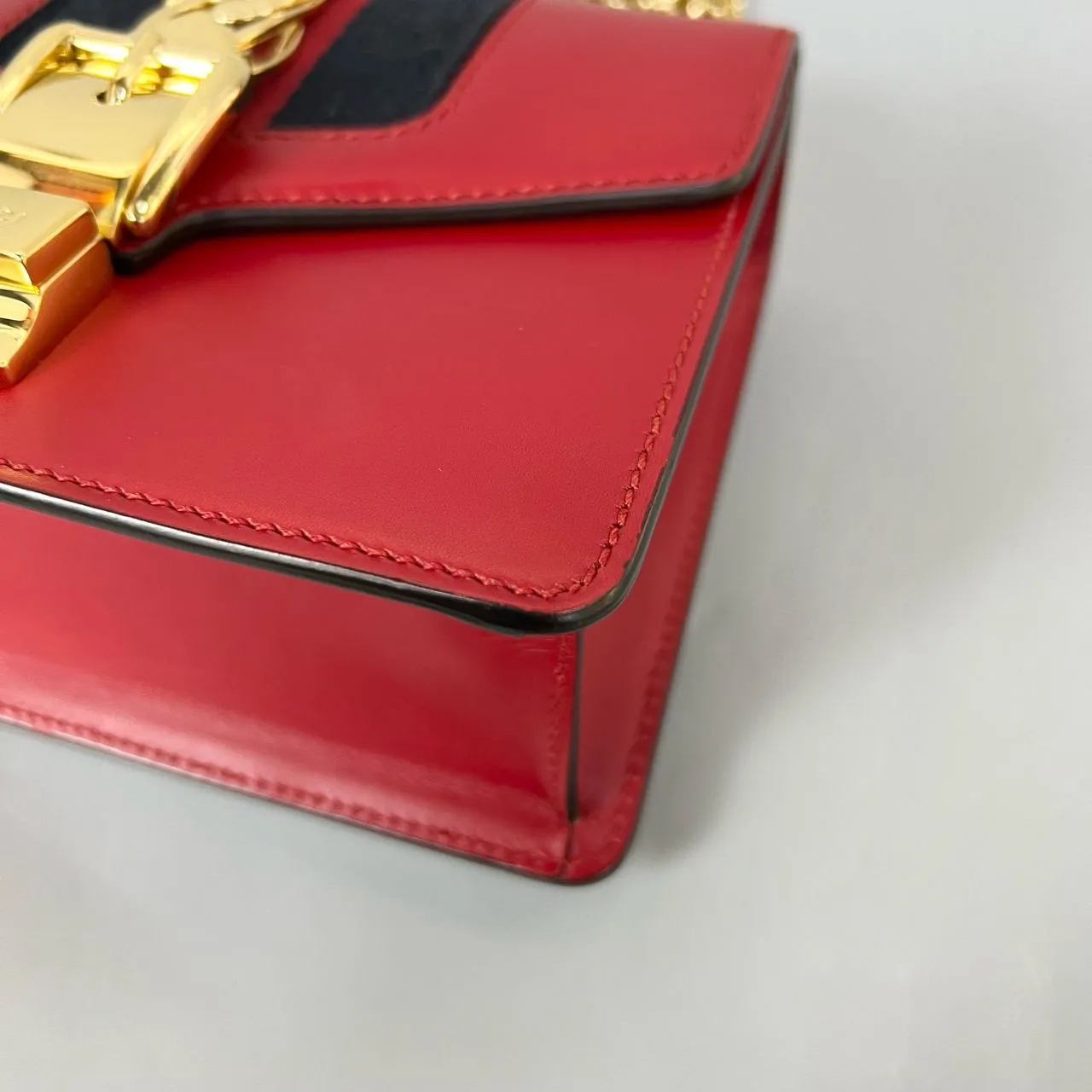Preloved Gucci Sylvie bag 20cm*14cm red XJ11372