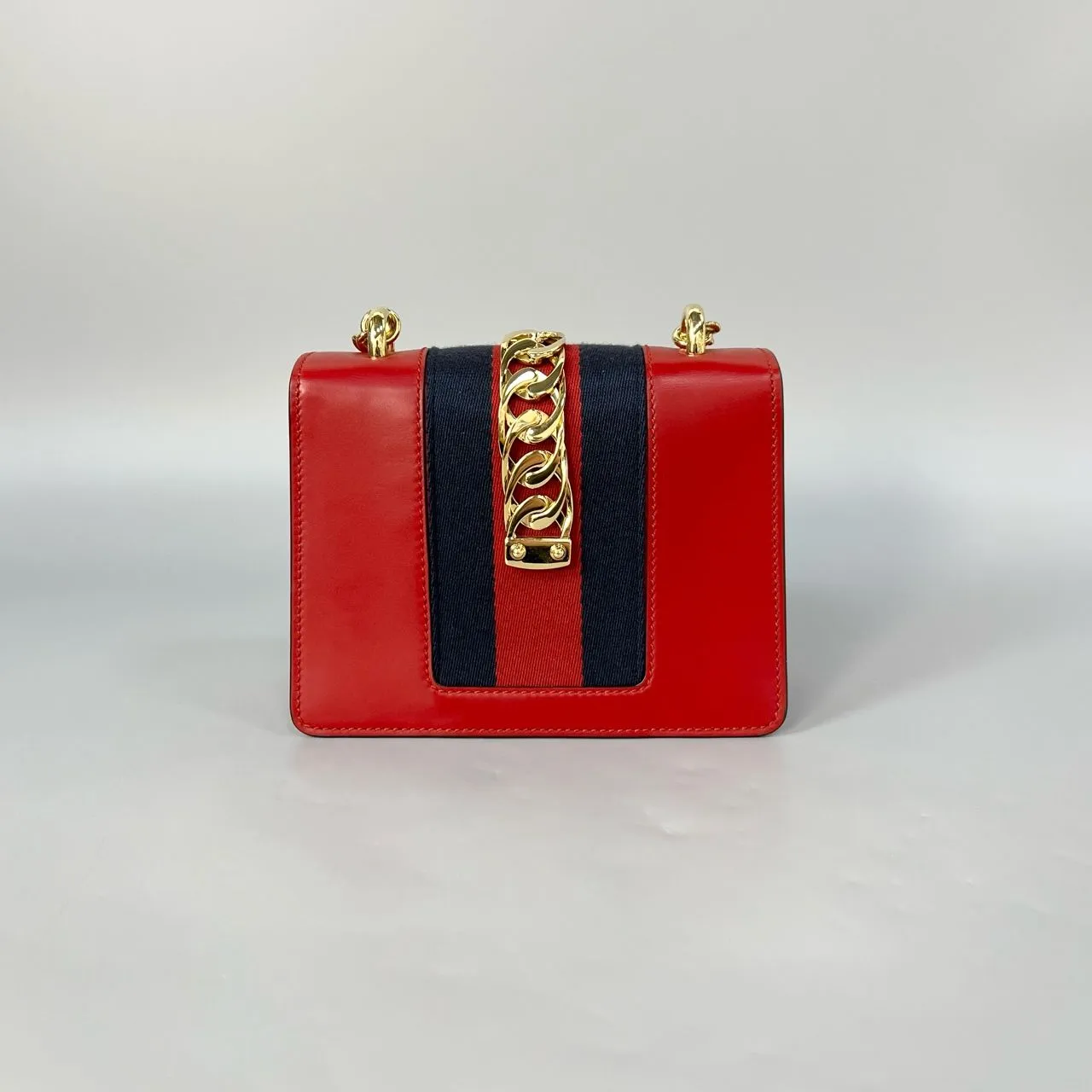 Preloved Gucci Sylvie bag 20cm*14cm red XJ11372
