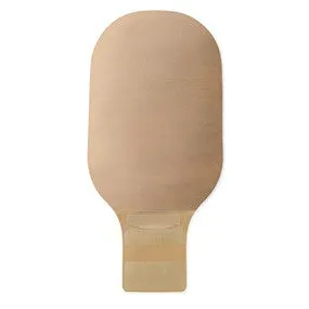 Premier One-Piece Drainable Ostomy Pouch – Flat Flextend Barrier, Lock 'n Roll Closure, Tape