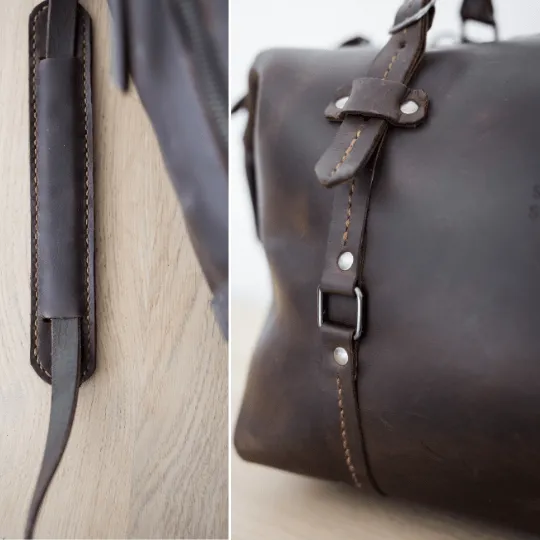 Premium Leather Duffle Bag 2.1
