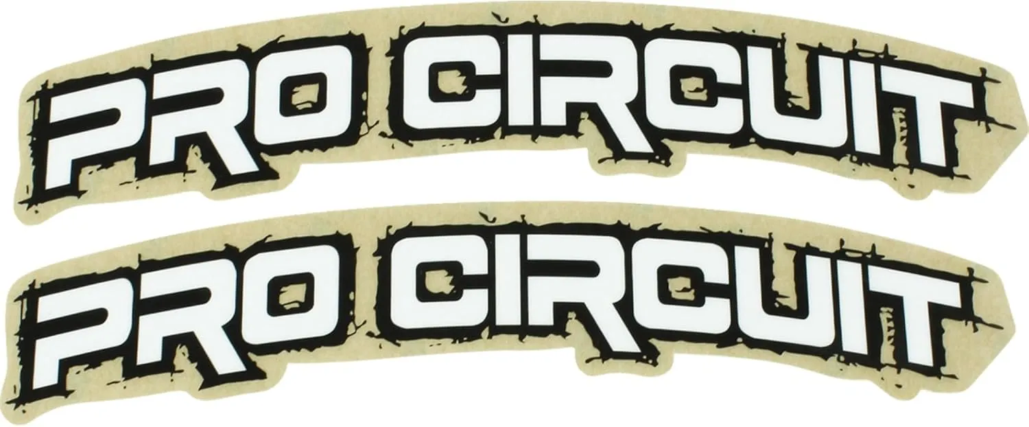 Pro Circuit DC0010-RETRO Retro Fender Sticker