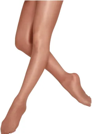 Professional Quality Shimmer Toast Light Toast Full foot Tights for Dance Kids Women's Ultra Shimmery Footed Tights