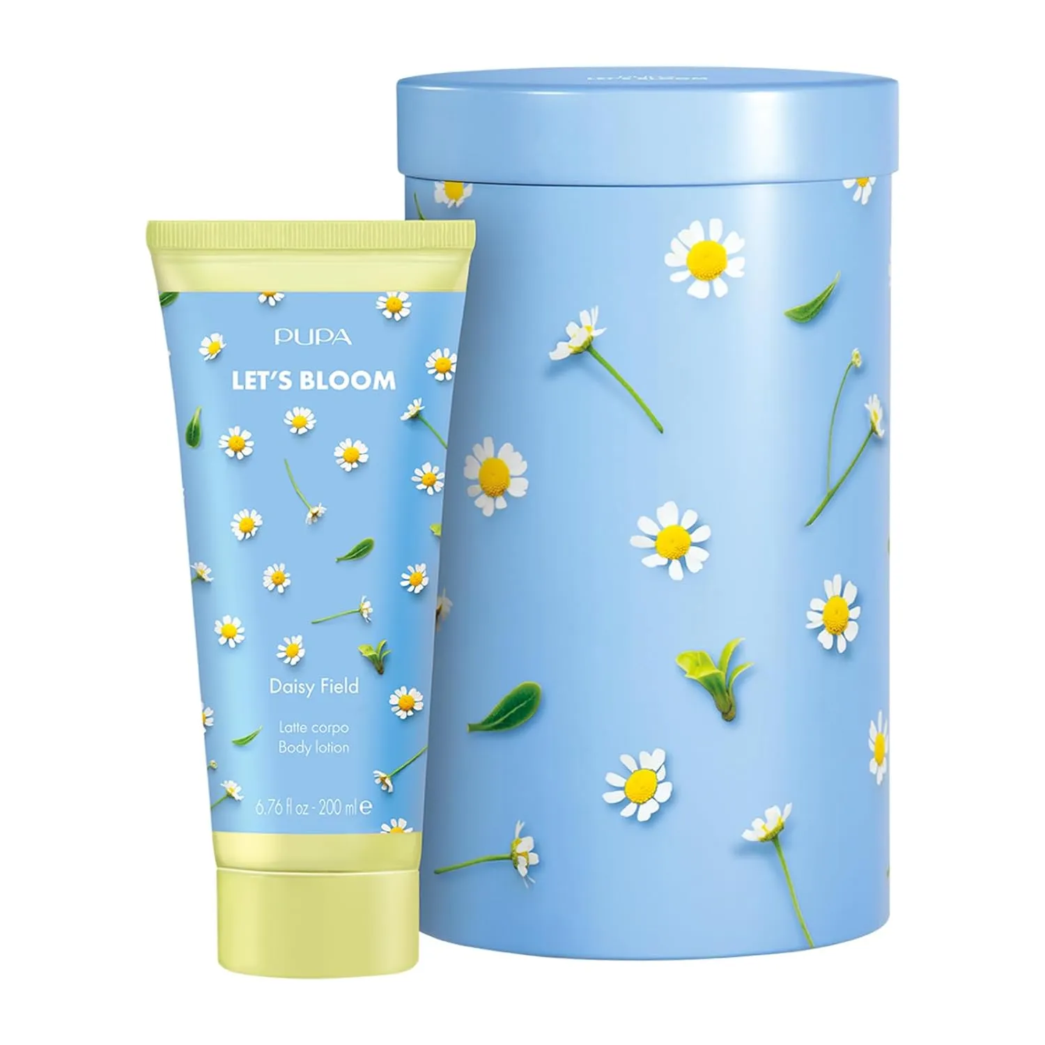 Pupa Milano Daisy Field Body Lotion, 6.76 oz - Moisturizing Body Lotion - Body Cream - Hydrating Lotion - For Soft and Smooth Skin - Skin Care