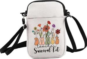 PXTIDY Dance Teacher Crossbody Bag Dance Gifts Dance Competition Dance Instructor Appreciation Gifts