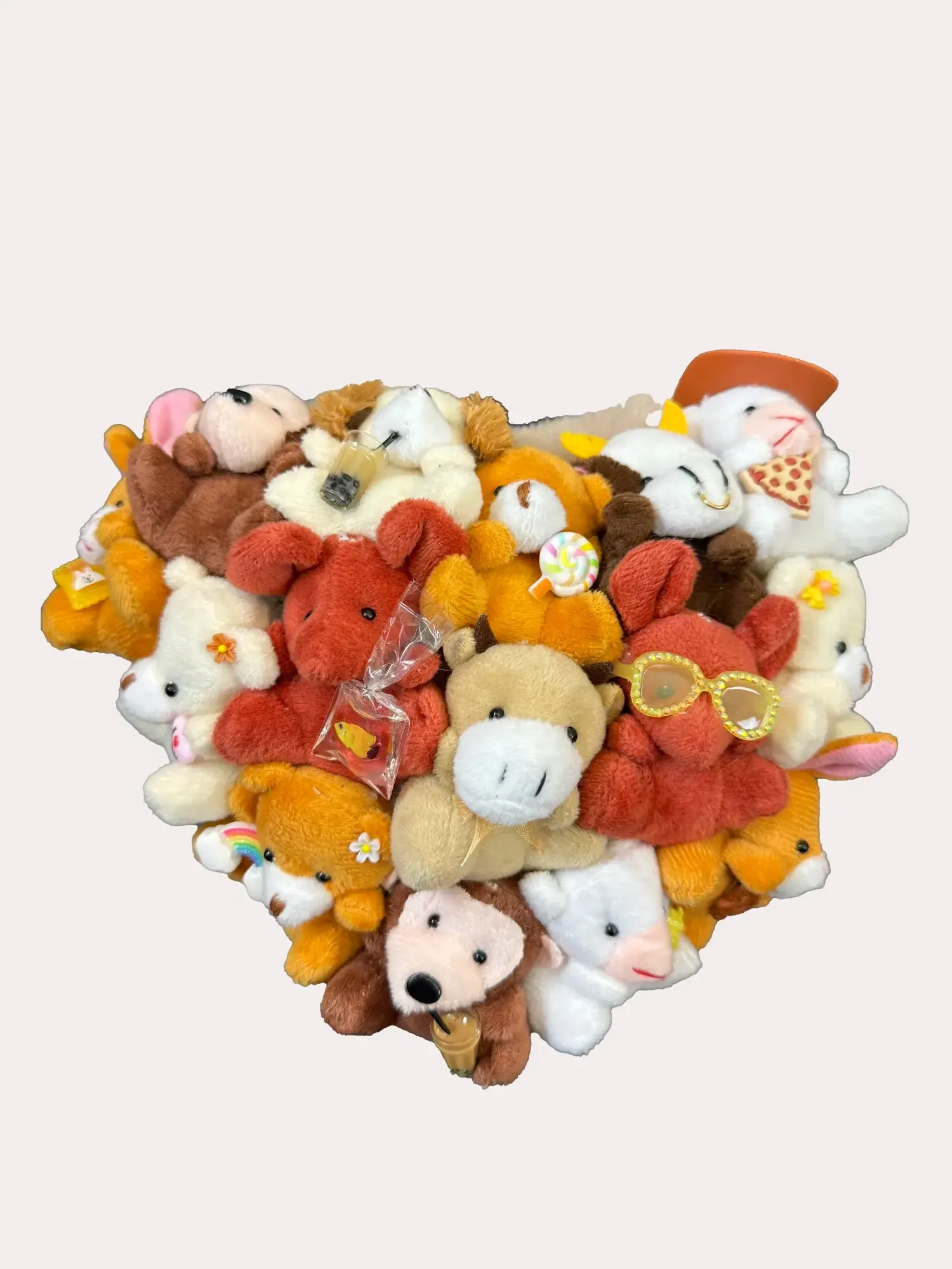 "Beige Max" Heart Custom Stuffie Tote Bag