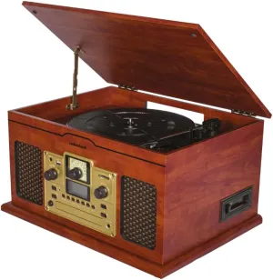 RadioShack Vintage Turntable with Bluetooth and FM Radio