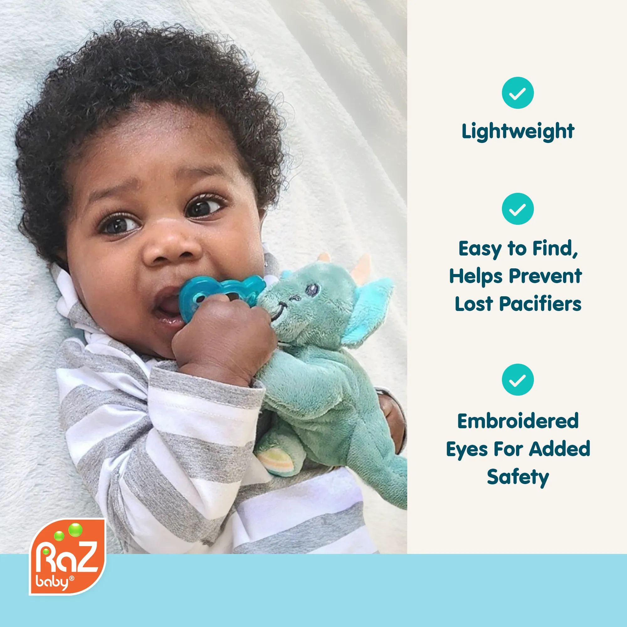 RaZbuddy Mario Monkey Paci/Teether Holder