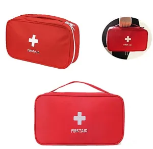 Red 24Cm*14Cm*7Cm First Aid Kit Epidemic Prevention Package Home Physiotherapy Bag Rescue Bags Zf1187