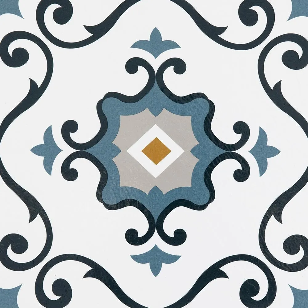 Retro 12 inch Square Peel & Stick Vinyl Flooring Tiles