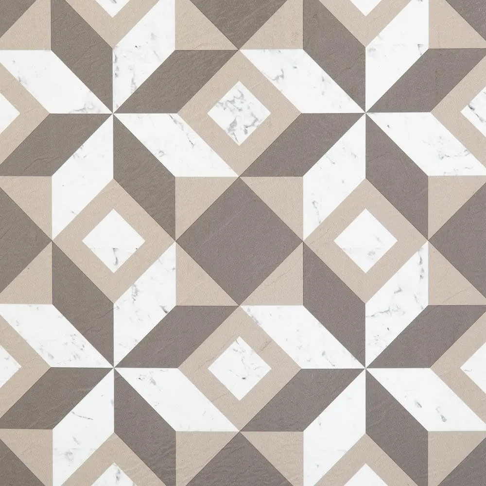 Retro 12 inch Square Peel & Stick Vinyl Flooring Tiles