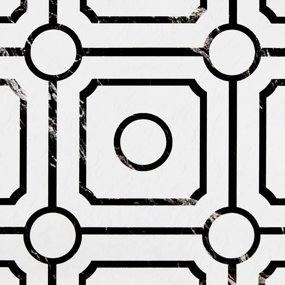 Retro 12 inch Square Peel & Stick Vinyl Flooring Tiles