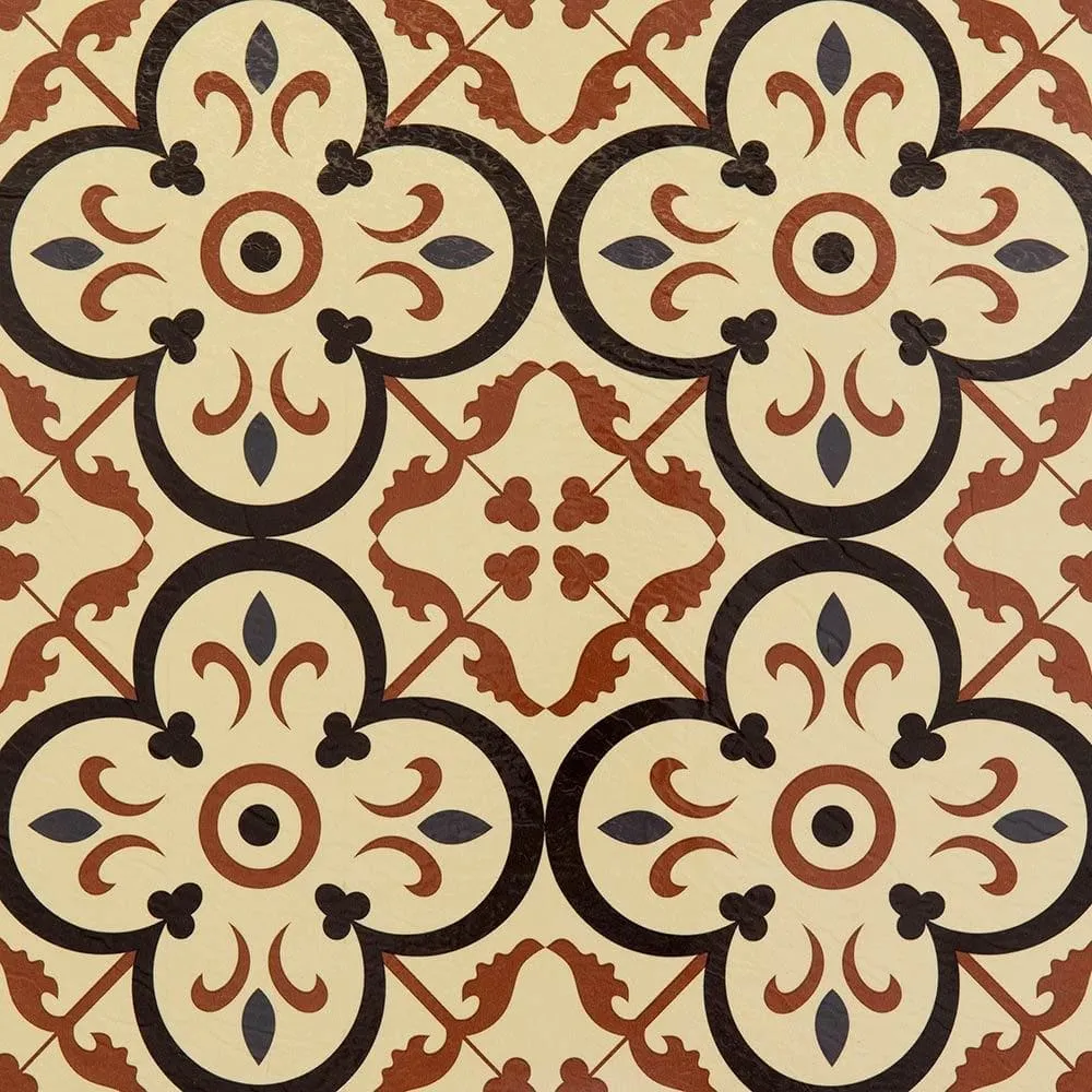 Retro 12 inch Square Peel & Stick Vinyl Flooring Tiles