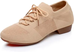 Rosefinch Women's Jazz Dance Shoes Knitted Yoga Latin Ballet Modern Dance Practice Shoes