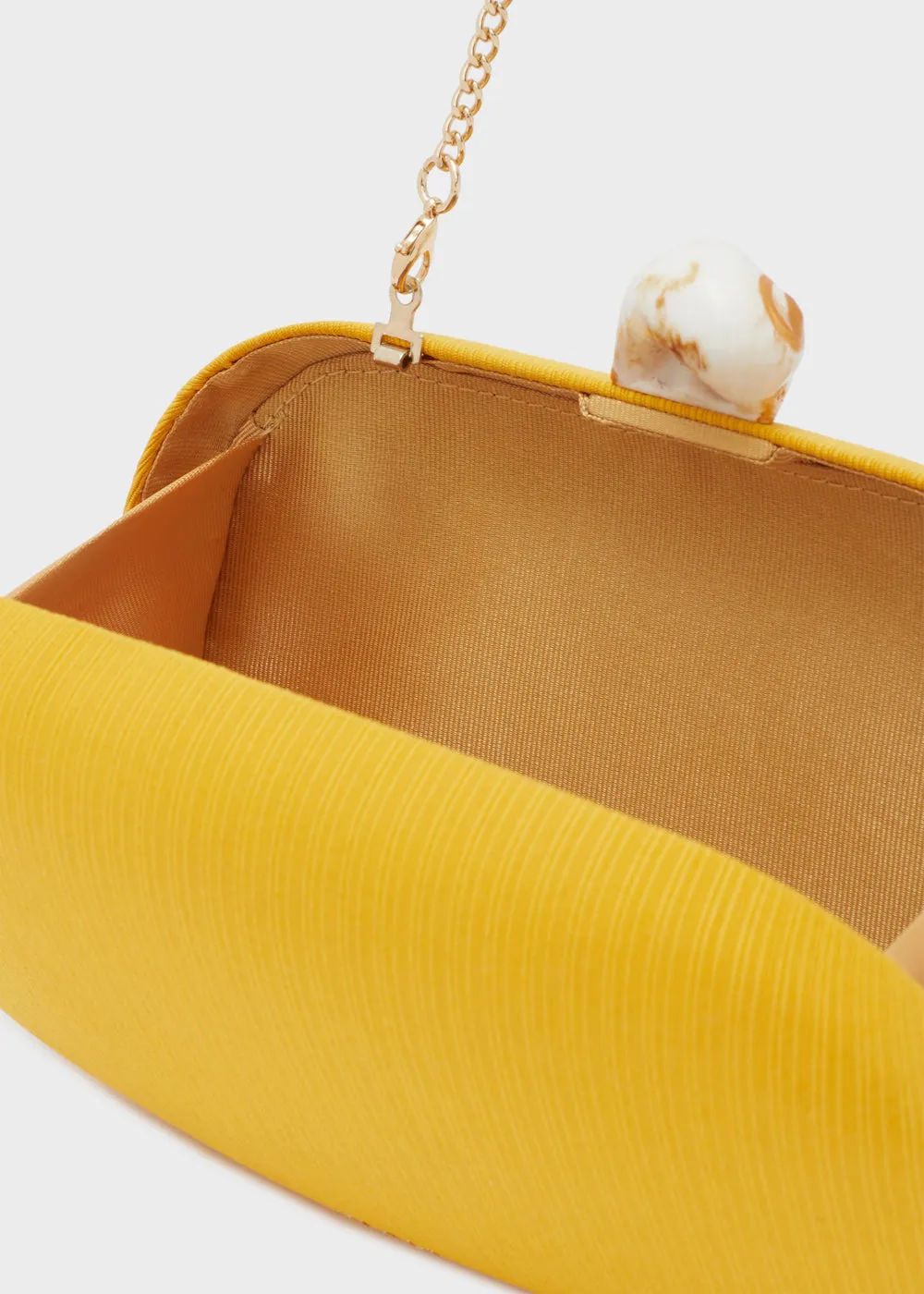 ROSI CLUTCH W/ SHELL CLOSURE