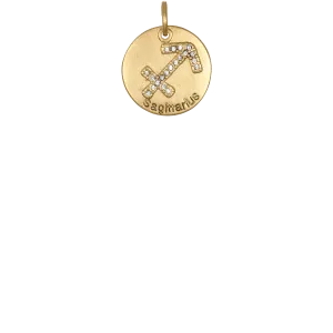 Sagittarius Zodiac - Gold