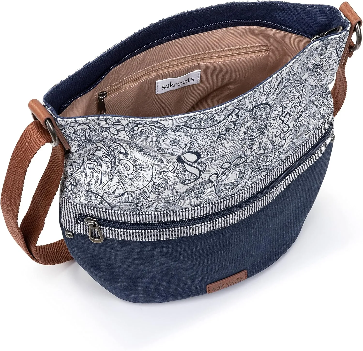 Sakroots Soft Bucket Crossbody Bag