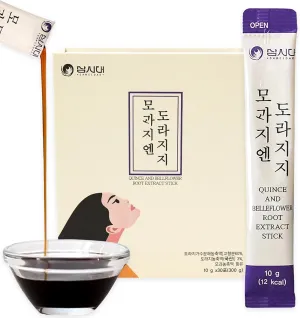 SAMSIDAE Korean Bellflower Root Juice with Pear & Quince (10ml X 30 Pouches) – Naturally Sweet, Fiber-Rich Drink for Daily Wellness